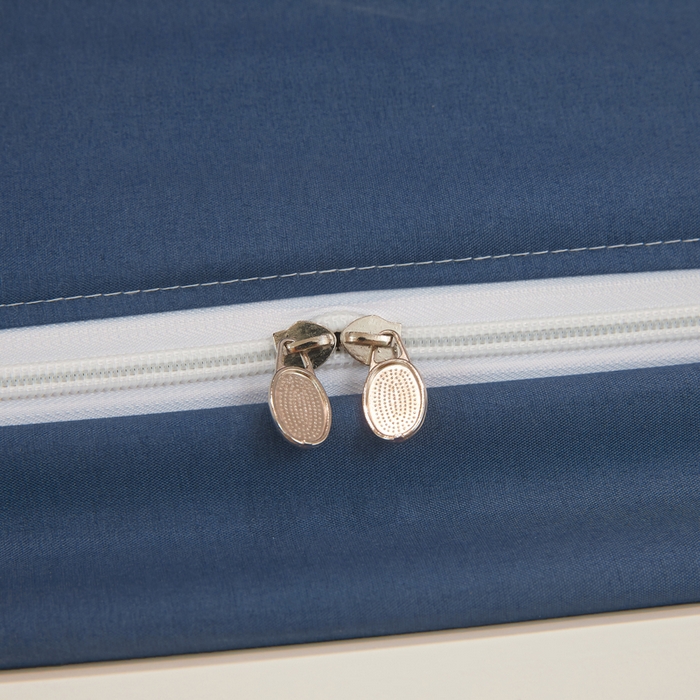 91家纺网 家纺一手货源 找家纺 星际优品 2025新款学生蚊帐遮光床帘植绒环保遮光帘99%遮光-印花款学生蚊帐-一 小狗派对-藏青