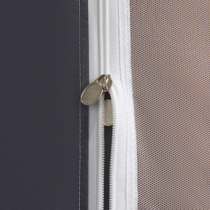 91家纺网 家纺一手货源 找家纺 星际优品 2025新款学生蚊帐遮光床帘植绒环保遮光帘99%遮光-印花款学生蚊帐-一 学习猫-灰