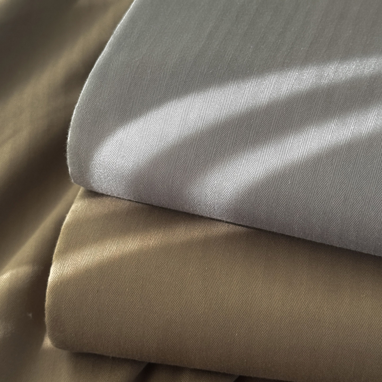 91家纺网 家纺一手货源 找家纺 眠博士 2025新款大雁纹小提花纯棉枕套单品枕套枕套单件 组合图仅做展示