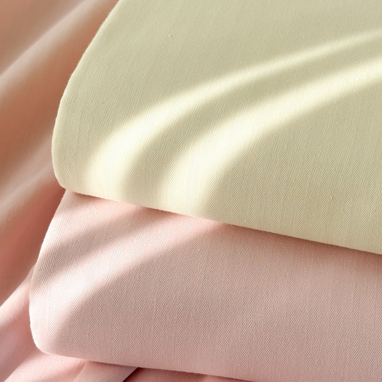 91家纺网 家纺一手货源 找家纺 眠博士 2025新款大雁纹小提花纯棉枕套单品枕套枕套单件 组合图仅做展示