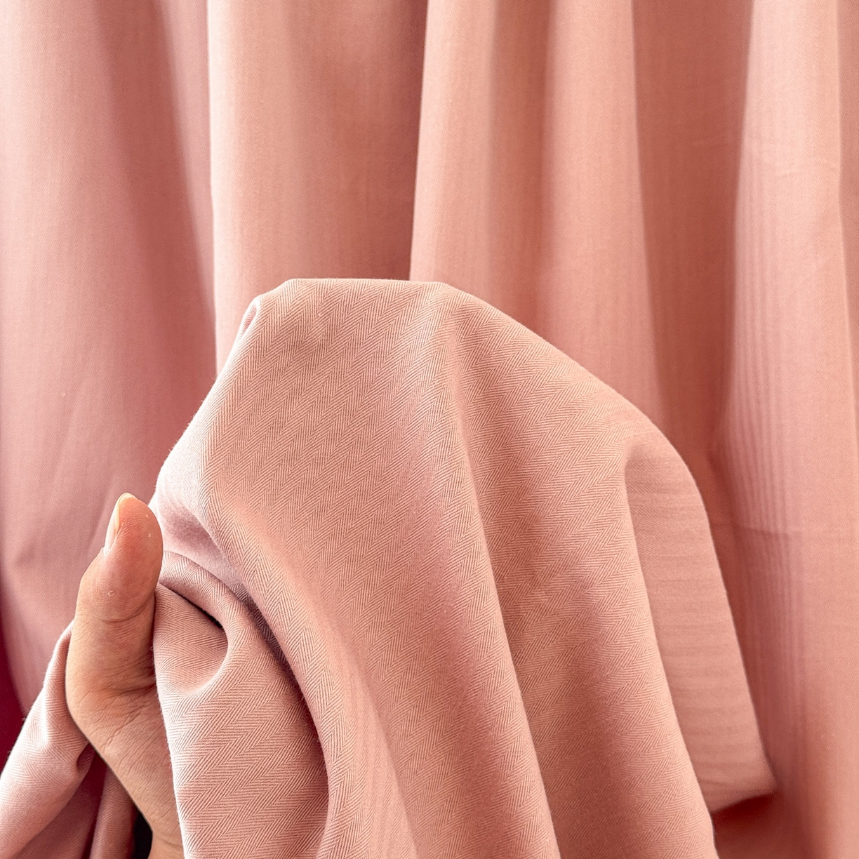 91家纺网 家纺一手货源 找家纺 眠博士 2025新款大雁纹小提花纯棉枕套单品枕套枕套单件 枕套-雁纹豆沙