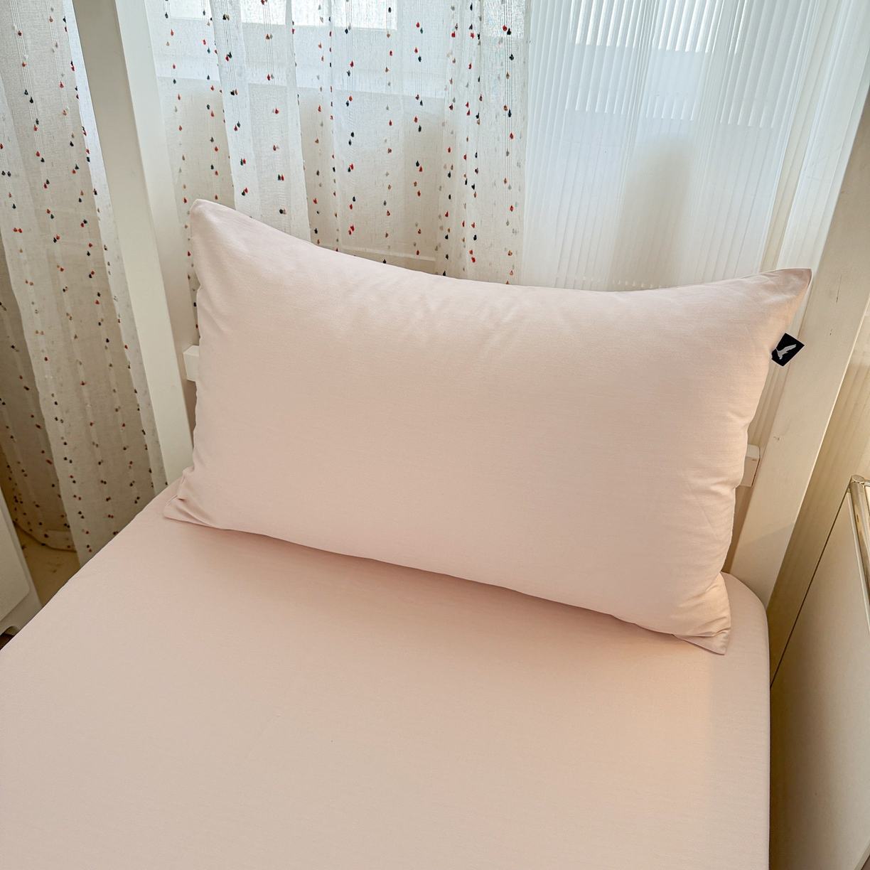 91家纺网 家纺一手货源 找家纺 眠博士 2025新款大雁纹小提花纯棉枕套单品枕套枕套单件 枕套-雁纹粉