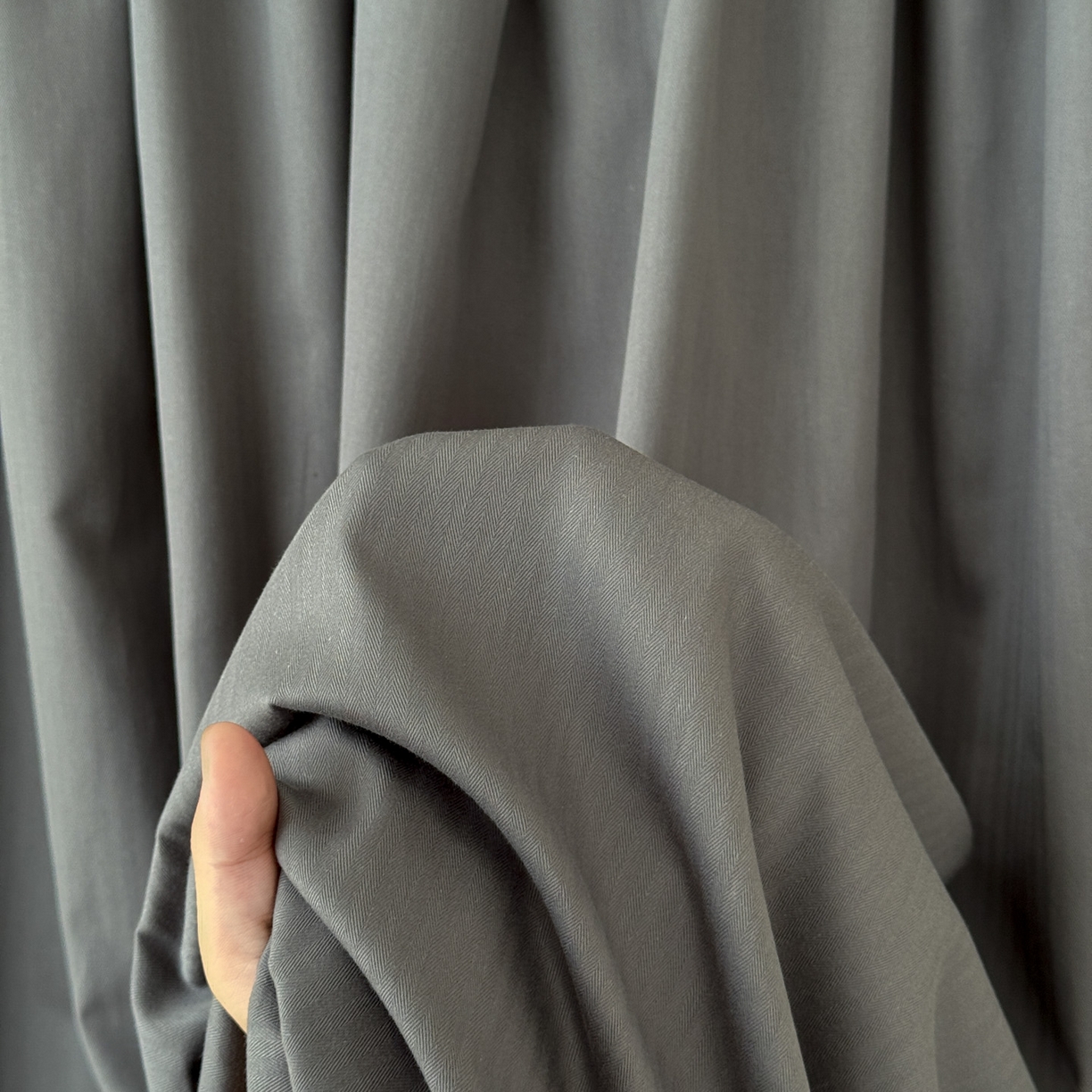 91家纺网 家纺一手货源 找家纺 眠博士 2025新款大雁纹小提花纯棉枕套单品枕套枕套单件 枕套-雁纹灰