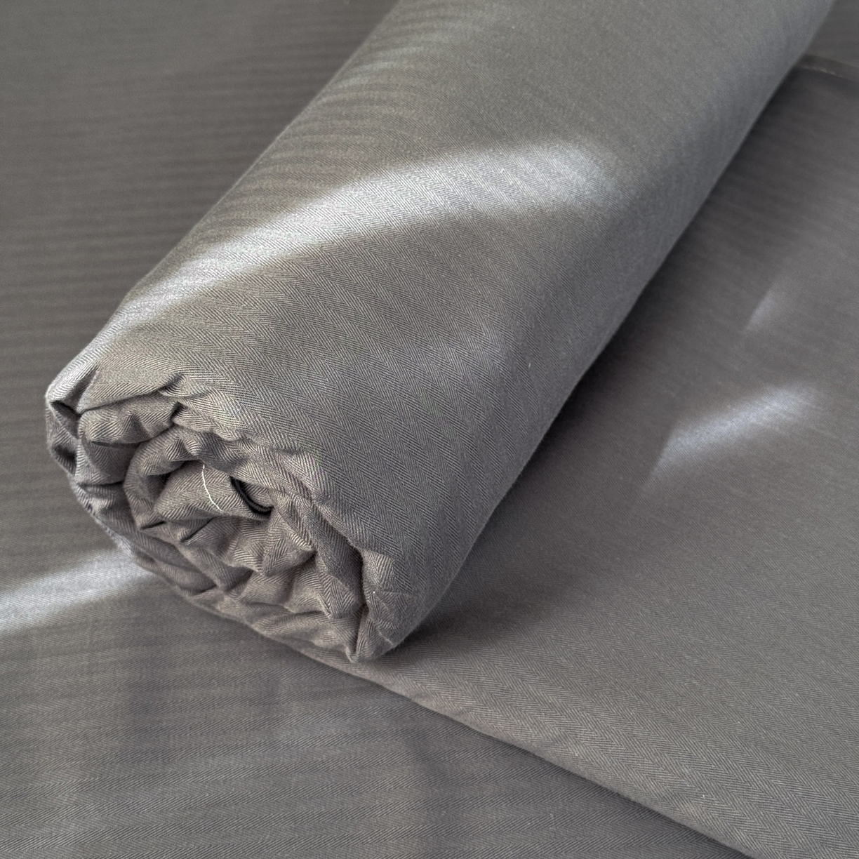 91家纺网 家纺一手货源 找家纺 眠博士 2025新款大雁纹小提花纯棉枕套单品枕套枕套单件 枕套-雁纹灰