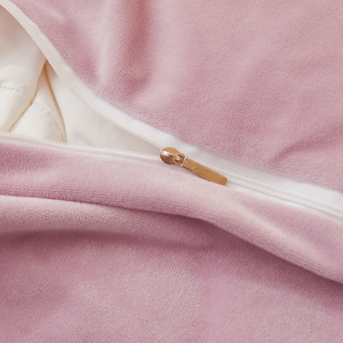 91家纺网 家纺一手货源 找家纺 怡源梦 2025新款亲肤舒适A类婴儿绒刺绣四件套 花香云锦-香芋紫