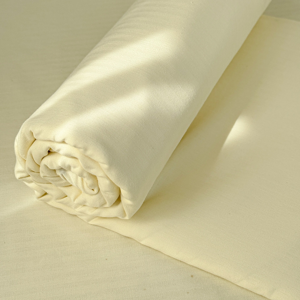 91家纺网 家纺一手货源 找家纺 眠博士 2025新款大雁纹小提花纯棉枕套单品枕套枕套单件 枕套-雁纹米