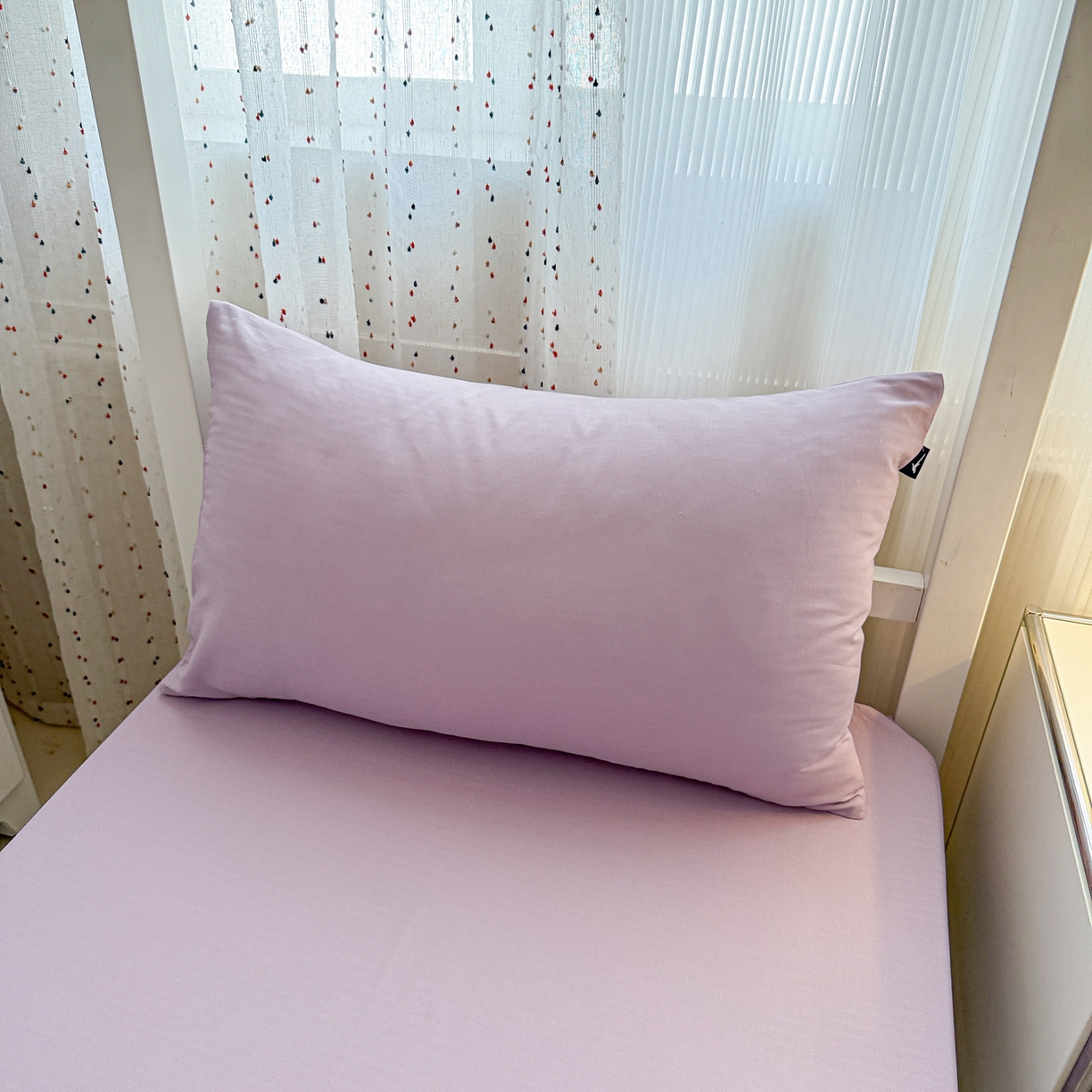 91家纺网 家纺一手货源 找家纺 眠博士 2025新款大雁纹小提花纯棉枕套单品枕套枕套单件 枕套-雁纹紫