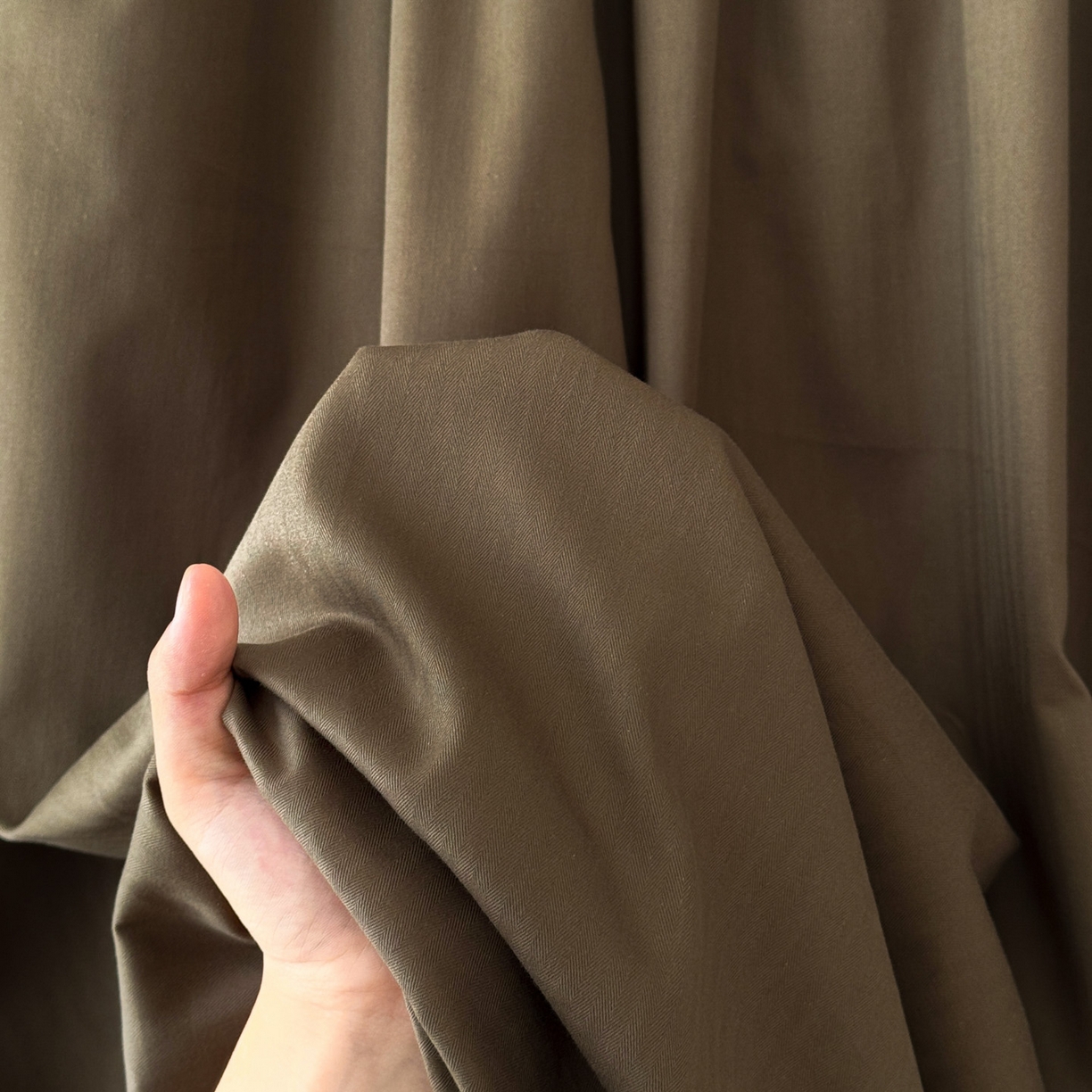 91家纺网 家纺一手货源 找家纺 眠博士 2025新款大雁纹小提花纯棉枕套单品枕套枕套单件 枕套-雁纹棕咖