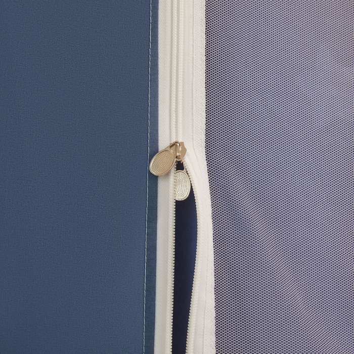 91家纺网 家纺一手货源 找家纺 星际优品 2025新款学生蚊帐遮光床帘植绒环保遮光帘99%遮光-印花款学生蚊帐-二 娜扎-藏青