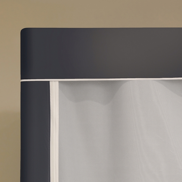 91家纺网 家纺一手货源 找家纺 星际优品 2025新款学生蚊帐遮光床帘植绒环保遮光帘99%遮光-印花款学生蚊帐-二 小米奇-灰