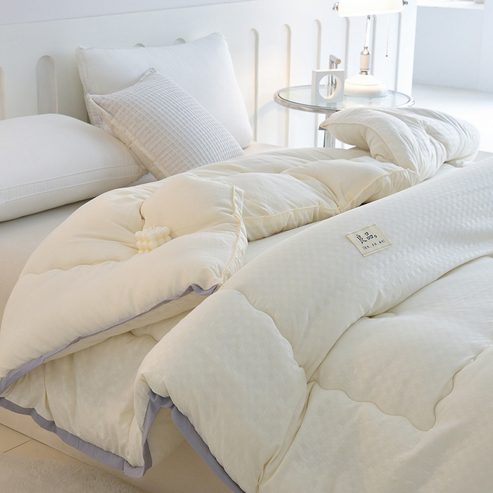 91家纺网 家纺一手货源 找家纺 （总）易展家居 2025新款良品水洗棉大豆被