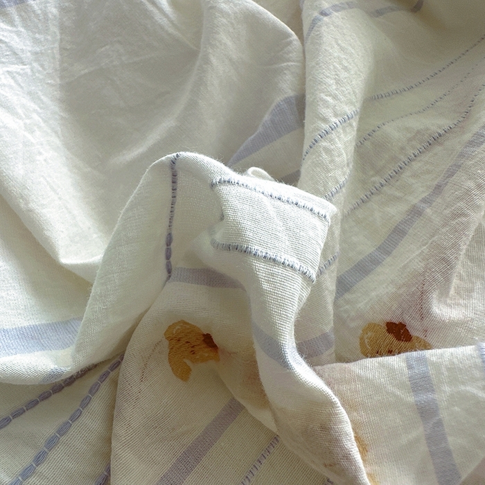 91家纺网 家纺一手货源 找家纺 田野 2025新款全棉水洗棉提花四件套 小象