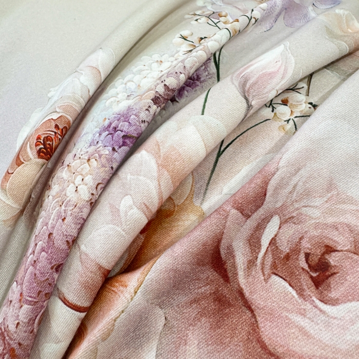 91家纺网 家纺一手货源 找家纺 凌鼎 2025新款100%全棉磨毛四件套数码印花加厚纯棉磨毛四件套 颜玉绿