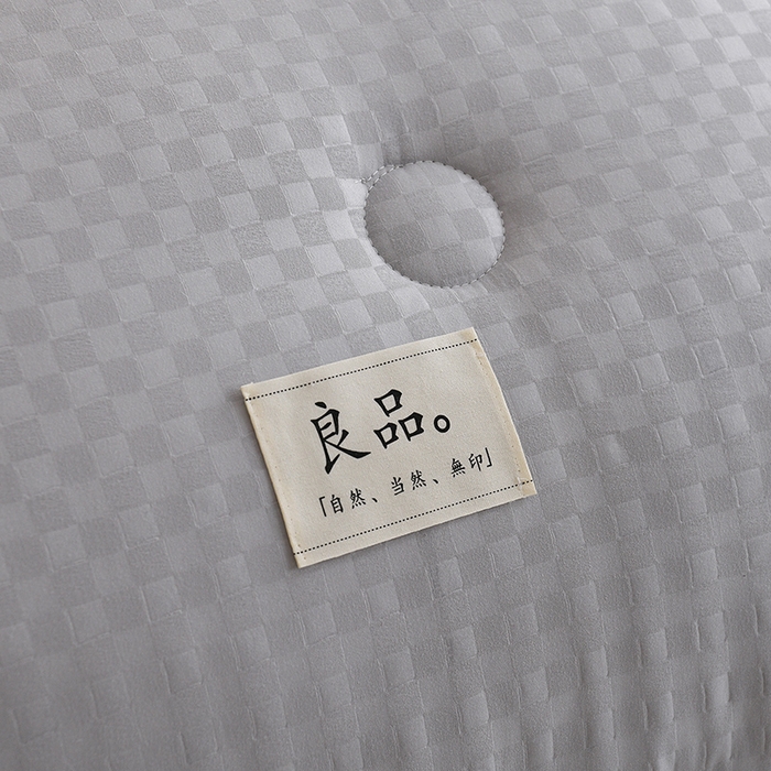 91家纺网 家纺一手货源 找家纺 易展家居 2025新款良品水洗棉大豆被 良品-灰