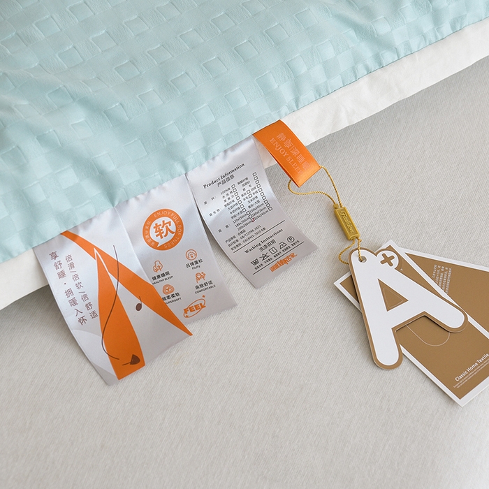 91家纺网 家纺一手货源 找家纺 易展家居 2025新款良品水洗棉大豆被 良品-蓝