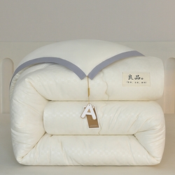 91家纺网 家纺一手货源 找家纺 （总）易展家居 2025新款良品水洗棉大豆被,良品-白,良品-粉,良品-灰,良品-蓝