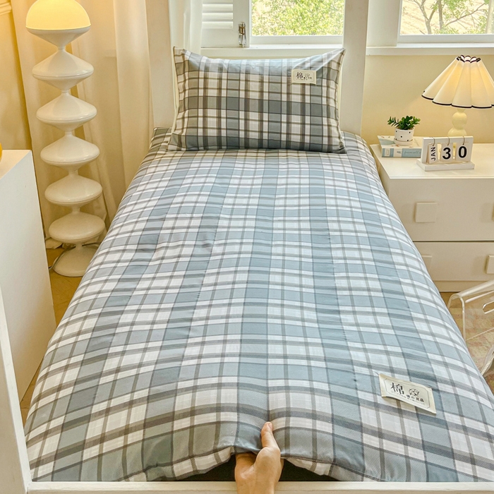 91家纺网 家纺一手货源 找家纺 缦卡琳家纺 2025新款水洗棉床褥子 格物致眠