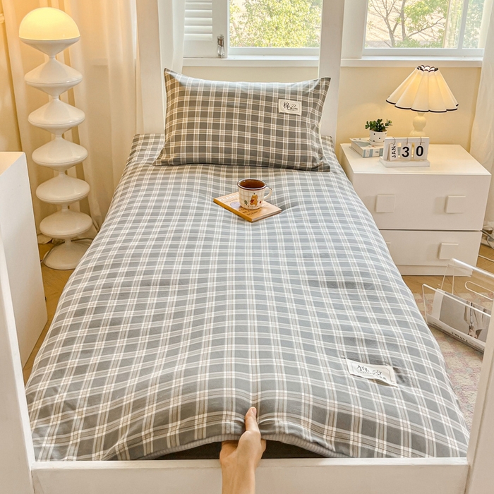 91家纺网 家纺一手货源 找家纺 缦卡琳家纺 2025新款水洗棉床褥子 印象空间