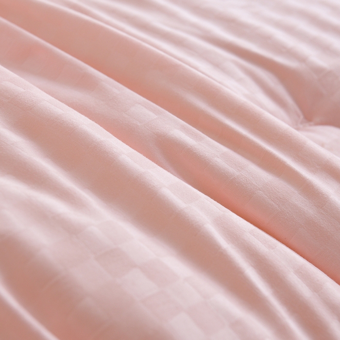 91家纺网 家纺一手货源 找家纺 易展家居 2025新款良品水洗棉大豆被 良品-粉