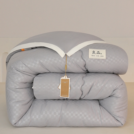 易展家居 2025新款良品水洗棉大豆被 良品-灰