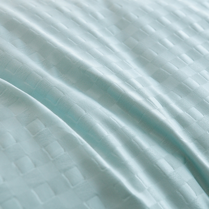 91家纺网 家纺一手货源 找家纺 易展家居 2025新款良品水洗棉大豆被 良品-蓝