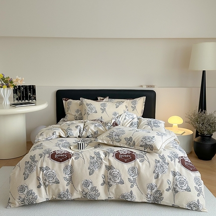 91家纺网 家纺一手货源 找家纺 （总）塞纳 2025新款铂金暖绒加厚磨毛单被套