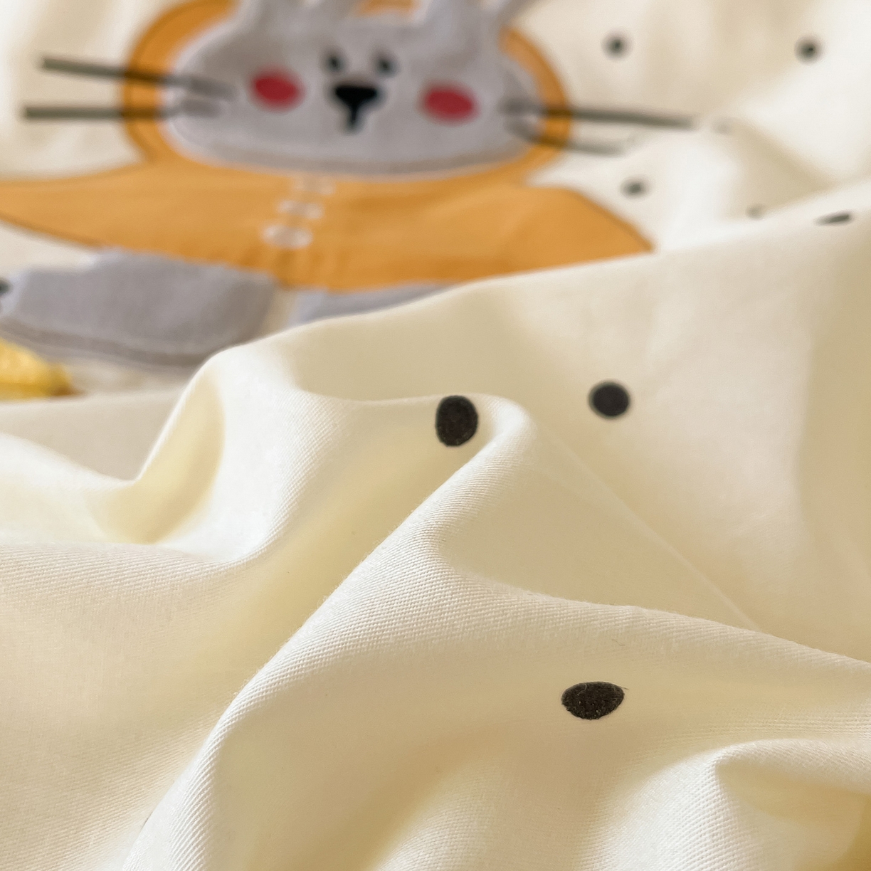 91家纺网 家纺一手货源 找家纺 （总）乐美家纺 2025新款亲肤舒适全棉纯棉贴布绣卡通系列四件套