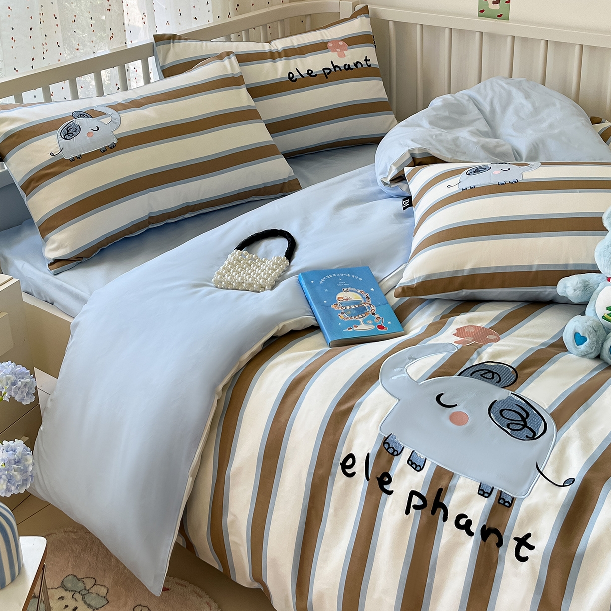 91家纺网 家纺一手货源 找家纺 （总）乐美家纺 2025新款亲肤舒适全棉纯棉贴布绣卡通系列四件套