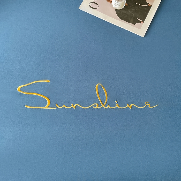 91家纺网 家纺一手货源 找家纺 （总）七仙女家纺 2025新款水洗磨毛刺绣轻奢简约系列单床裙单品床裙床裙单件