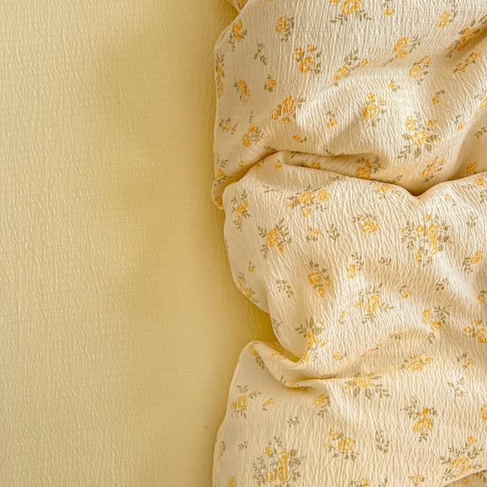 91家纺网 家纺一手货源 找家纺 仟网汇 2025新款云感皱皱纱简单款四件套 舒芙蕾 