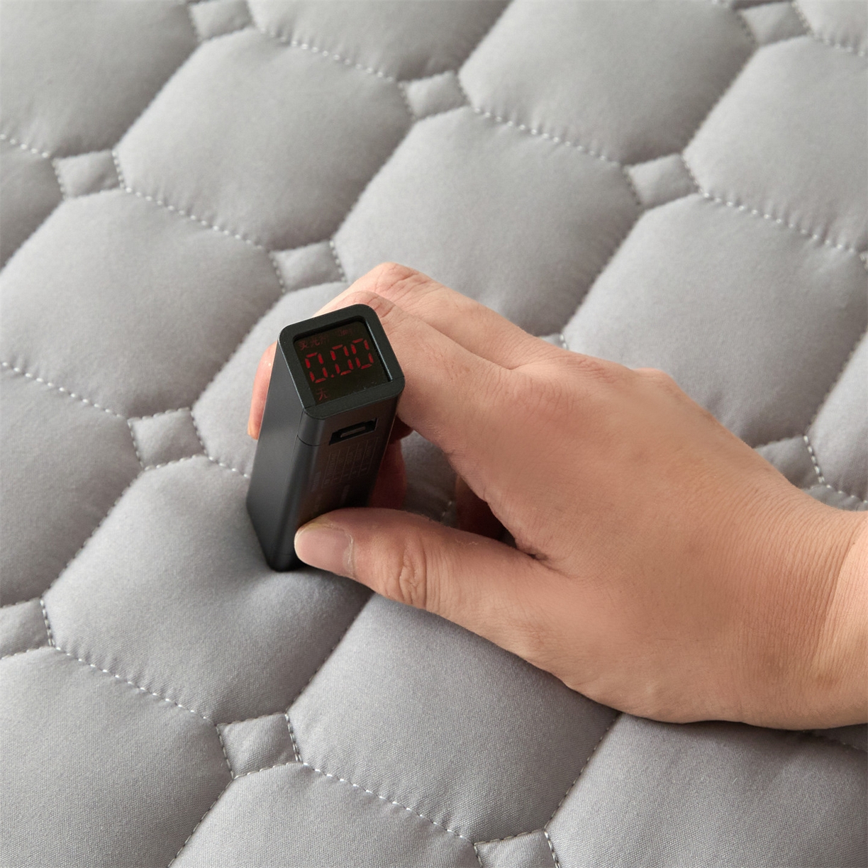 91家纺网 家纺一手货源 找家纺 （总）雯豆家纺 2025新款简约水洗棉夹棉床笠-雅韵