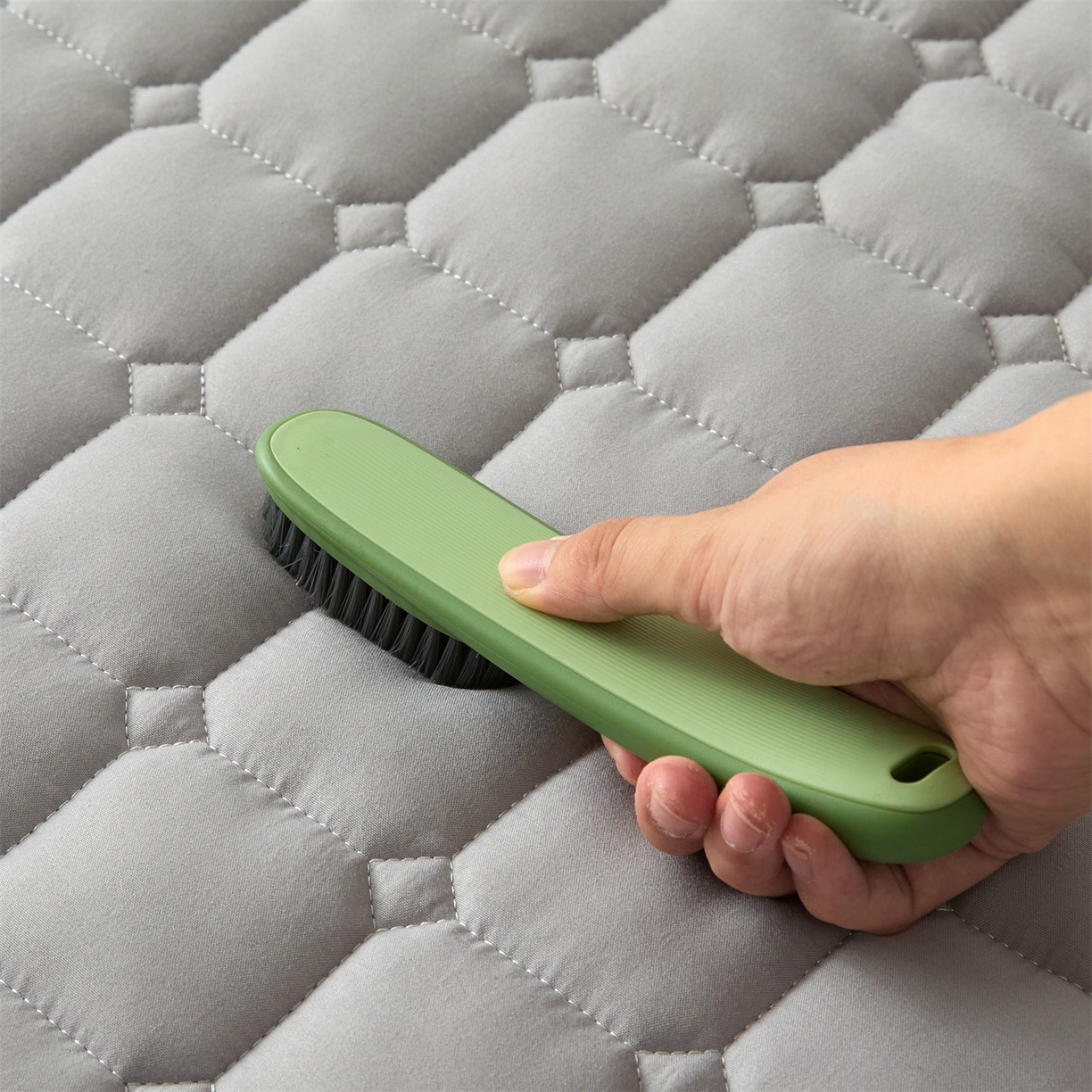 91家纺网 家纺一手货源 找家纺 （总）雯豆家纺 2025新款简约水洗棉夹棉床笠-雅韵