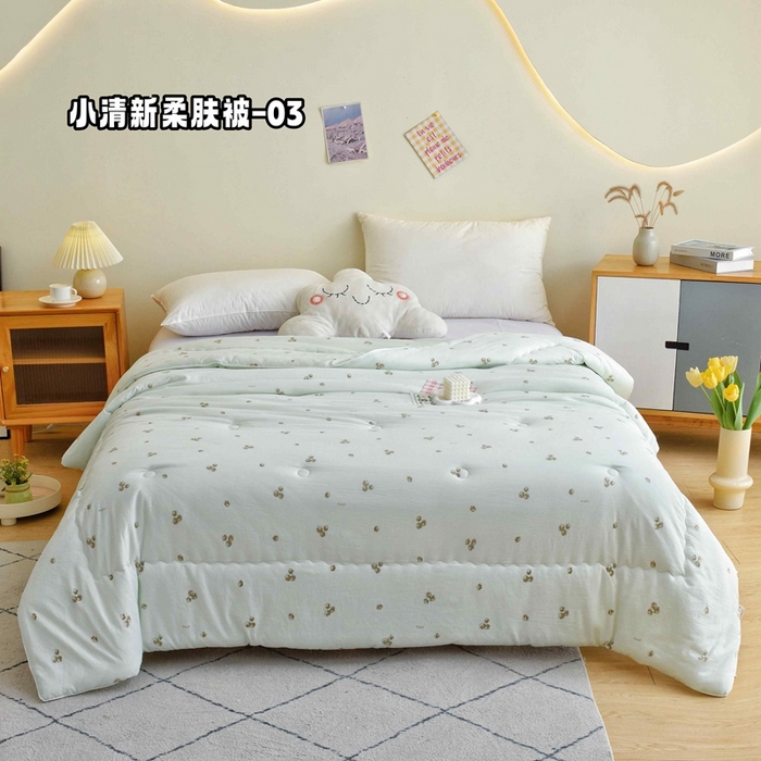 博尔菲 2025新款小清新柔肤被 小清新柔肤被-03