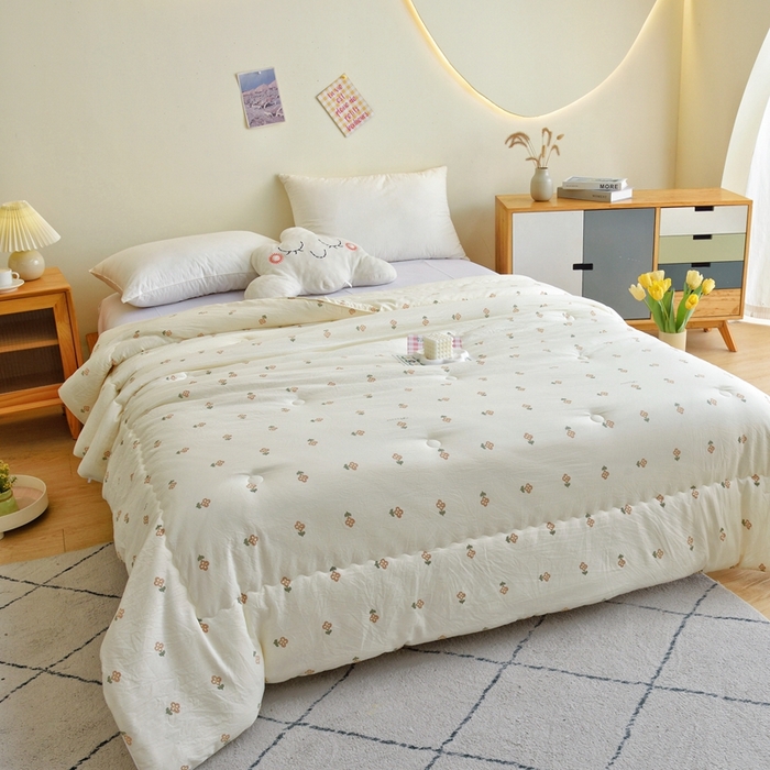 91家纺网 家纺一手货源 找家纺 博尔菲 2025新款小清新柔肤被 小清新柔肤被-05  