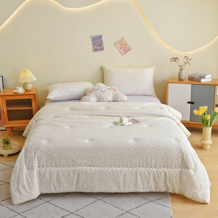 91家纺网 家纺一手货源 找家纺 博尔菲 2025新款小清新柔肤被 小清新柔肤被-10