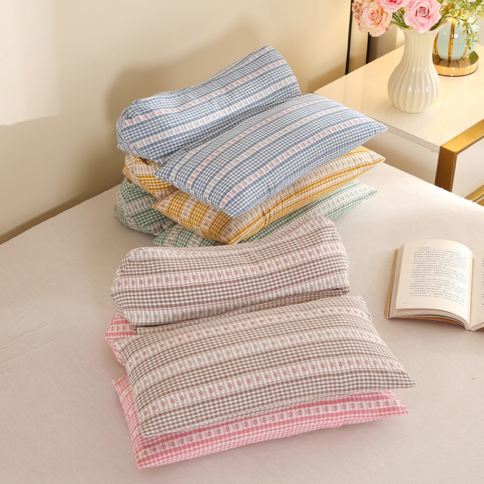 91家纺网 家纺一手货源 找家纺 （总）金牛枕芯 2025新款全棉双合一荞麦枕保健枕爆款枕头枕芯