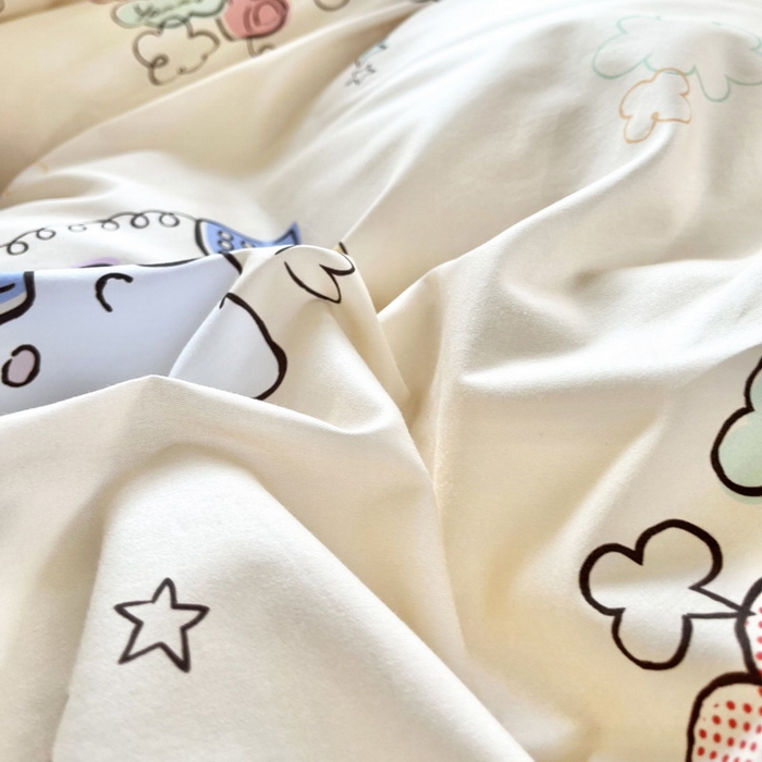 91家纺网 家纺一手货源 找家纺 蘭菲家纺 2025新款三丽鸥系列全棉印花三件套、四件套 9分甜