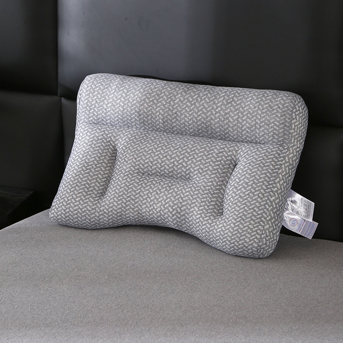 金牛枕芯 2025新款针织灰白牵引枕成人学生枕头枕芯 针织牵引枕-灰 40x60cm/只