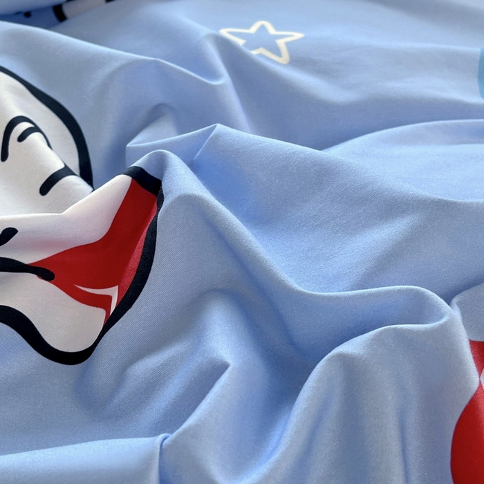 91家纺网 家纺一手货源 找家纺 蘭菲家纺 2025新款学生季经典奥特曼系列全棉印花三件套、四件套 科学家