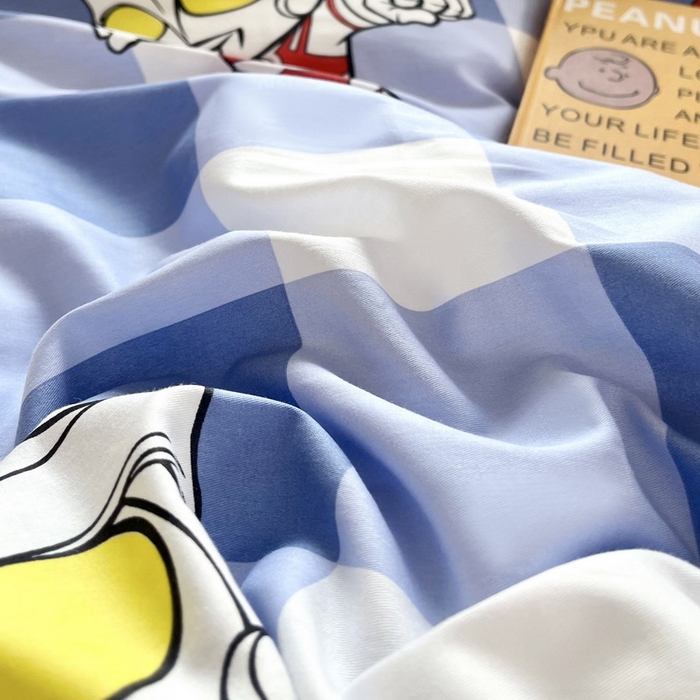 91家纺网 家纺一手货源 找家纺 蘭菲家纺 2025新款学生季经典奥特曼系列全棉印花三件套、四件套 随影