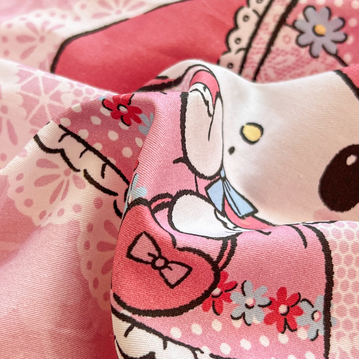 91家纺网 家纺一手货源 找家纺 孩子王家纺 2025新款A棉B绒全棉纯棉豆豆枕学生幼儿园系列 少女美乐蒂 30x50cm/只（带标）