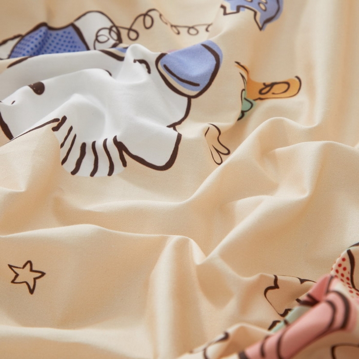 91家纺网 家纺一手货源 找家纺 蘭菲家纺 2025新款三丽鸥系列全棉印花单品床笠 9分甜