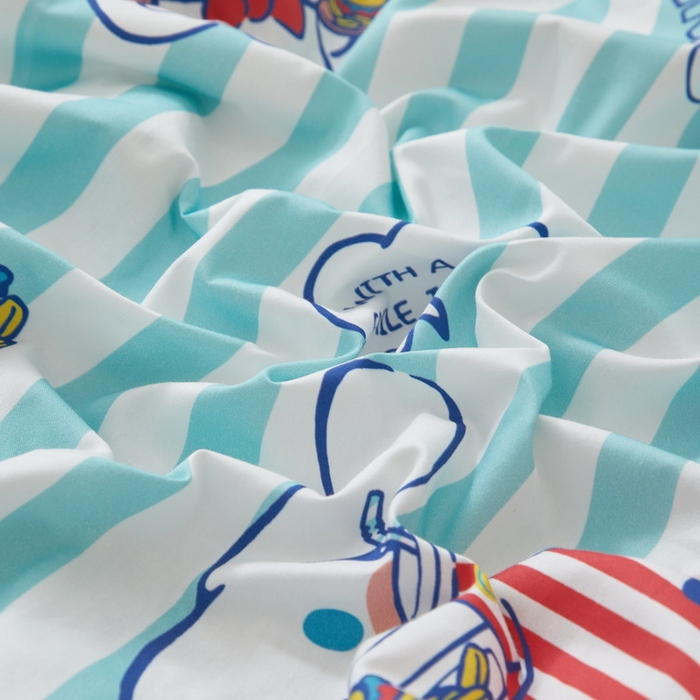 91家纺网 家纺一手货源 找家纺 蘭菲家纺 2025新款三丽鸥系列全棉印花单品床笠 过生日