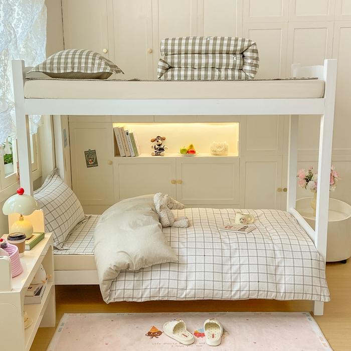 91家纺网 家纺一手货源 找家纺 富之航家纺 2025新款全棉三件套 素格