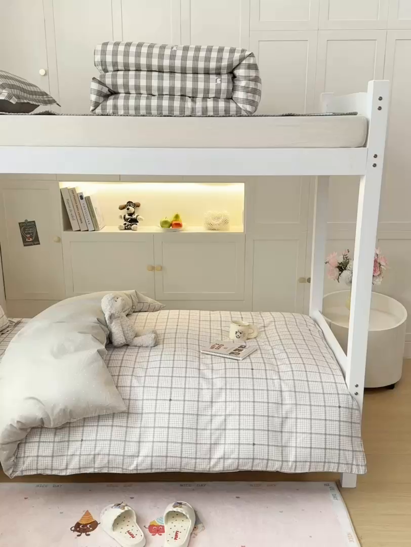 91家纺网 家纺一手货源 找家纺 富之航家纺 2025新款全棉三件套 素格