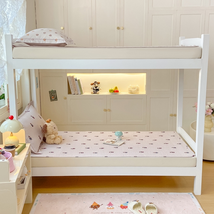 91家纺网 家纺一手货源 找家纺 富之航家纺 2025新款全棉三件套 小熊乐园