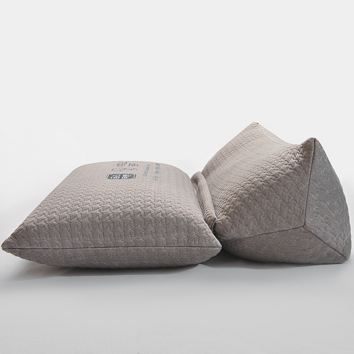 91家纺网 家纺一手货源 找家纺 （总）纽乐家纺 2025新款大凉山苦荞三角组合枕