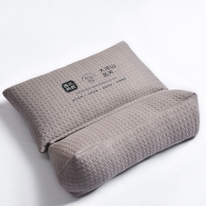 91家纺网 家纺一手货源 找家纺 （总）纽乐家纺 2025新款夏凉凉感丝记忆棉护颈枕头华夫格凉豆豆骨型记忆棉枕头枕芯