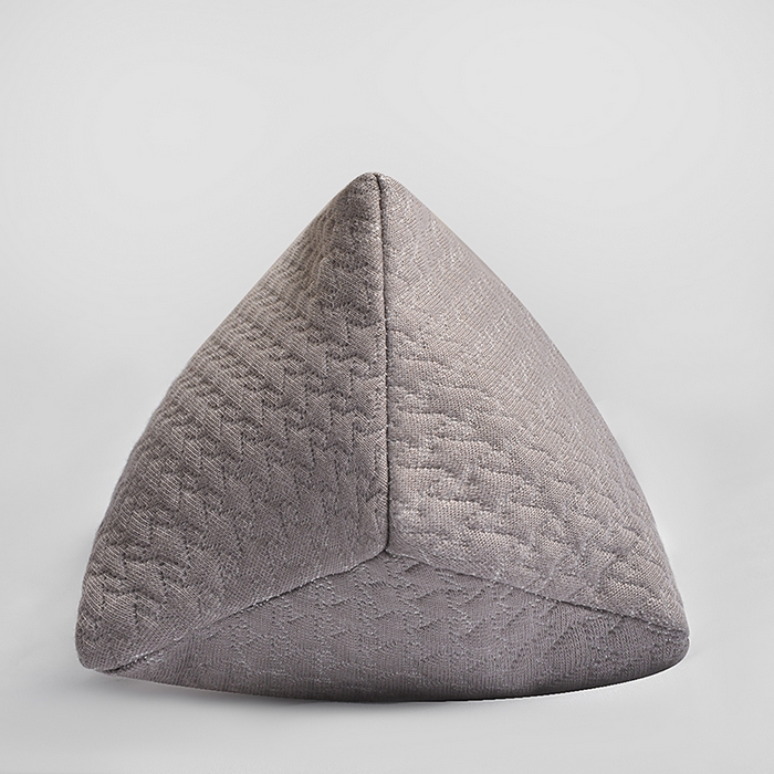 91家纺网 家纺一手货源 找家纺 （总）纽乐家纺 2025新款大凉山苦荞三角组合枕