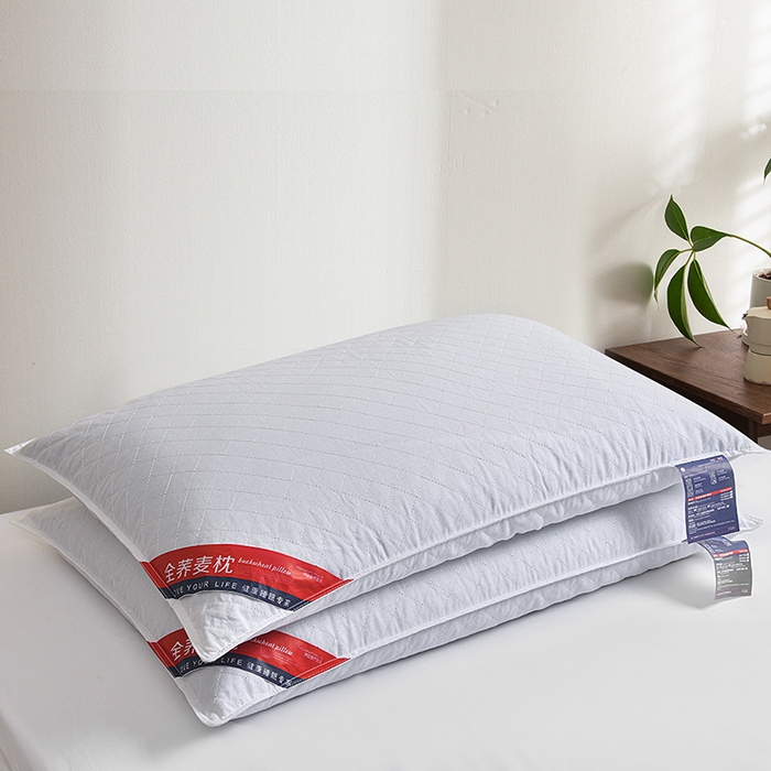 91家纺网 家纺一手货源 找家纺 （总）纽乐家纺 2025新款全棉甜荞麦枕头